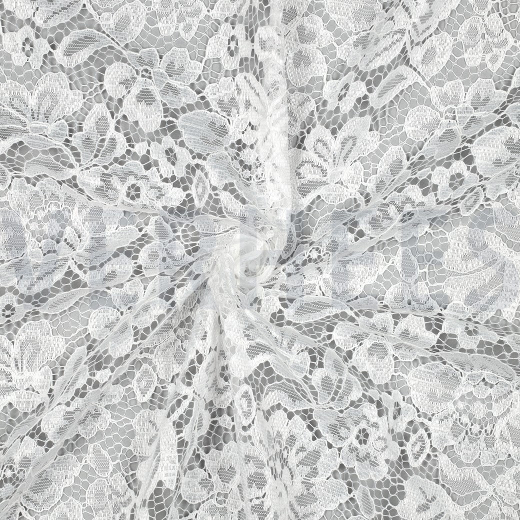 LACE TWO-SIDE SCALLOP OFF WHITE #7