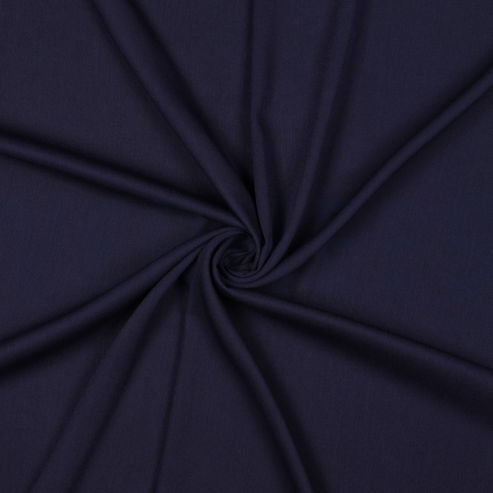 VISKOSE ROSELLA STRETCH MARINEBLAU #7