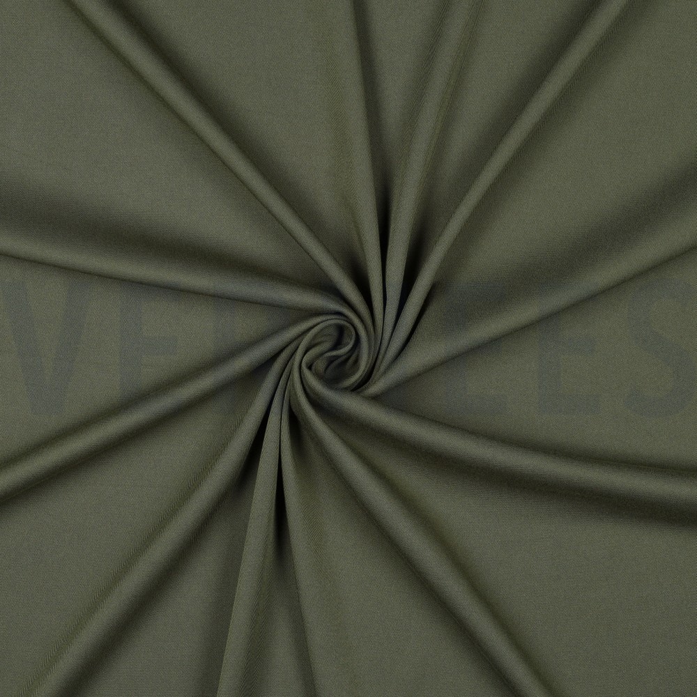 VISCOSE ROSELLA STRETCH OLIJF #7