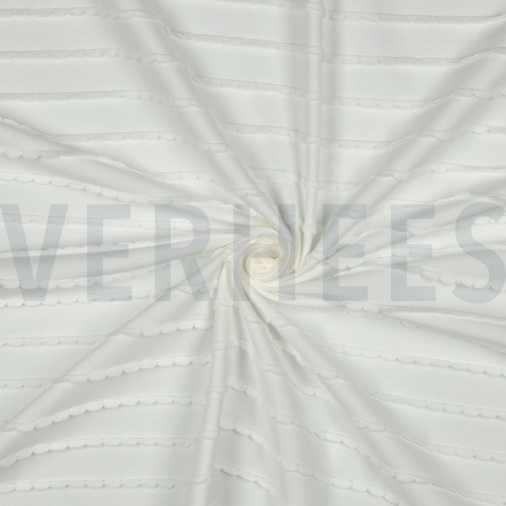 JERSEY RUFFLES WHITE #7