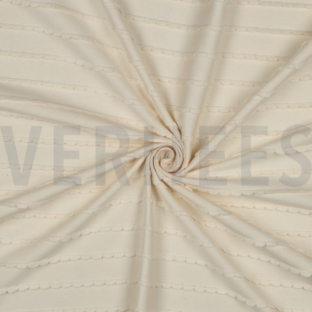 JERSEY RUFFLES NATURAL #7