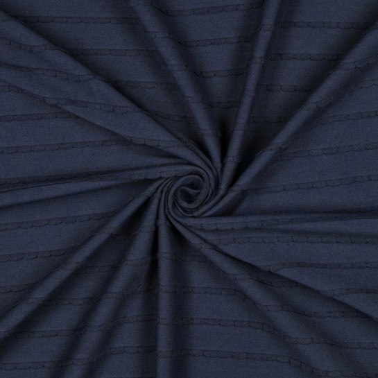 JERSEY RUFFLES NAVY #7