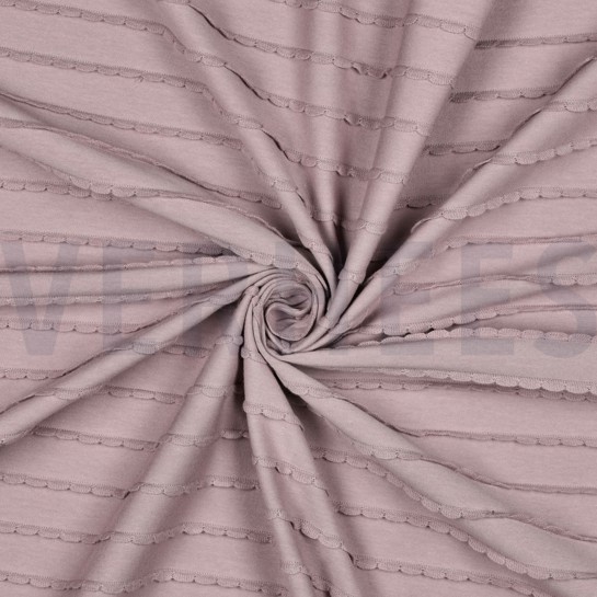 JERSEY RUFFLES MAUVE #7