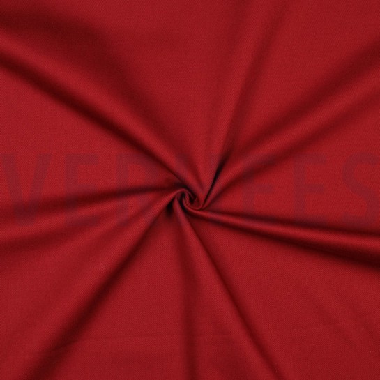 KATOEN TWILL BORDEAUXROOD #7