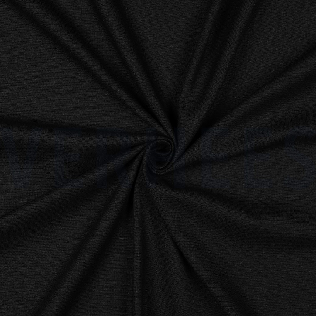 LINEN VISCOSE BLACK #7