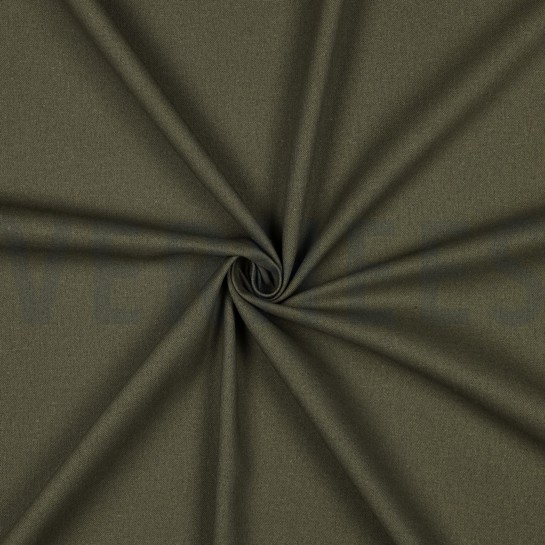 LINEN VISCOSE ARMY GREEN #7