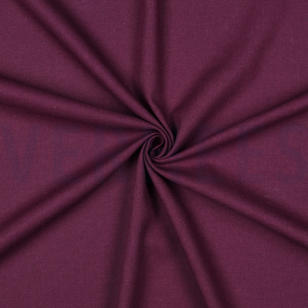 LINEN VISCOSE DARK PURPLE #7