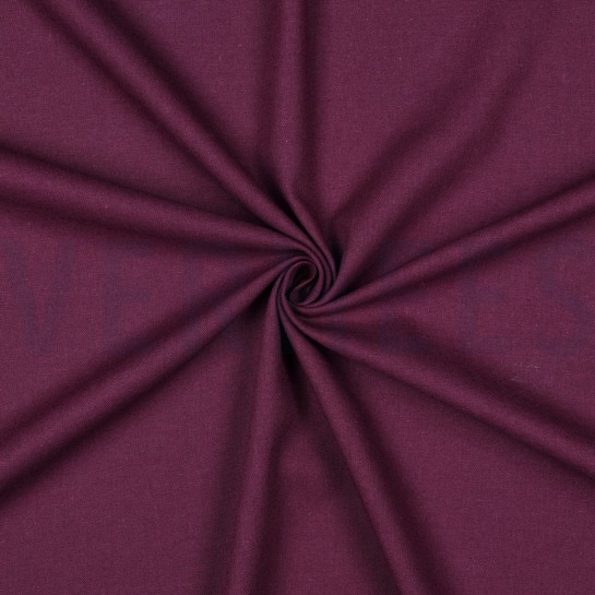 LIN VISCOSE VIOLET FONCÉ #7