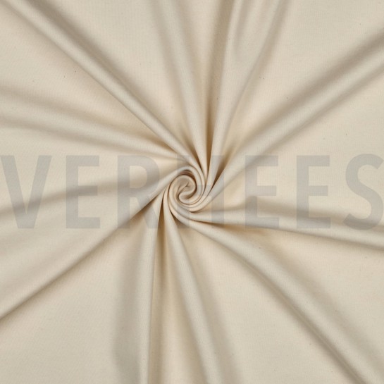 BAUMWOLL JERSEY INTERLOCK GOTS NATUR #7