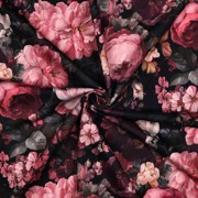SWEAT DIGITAL BLUMEN SCHWARZ (thumbnail) #3
