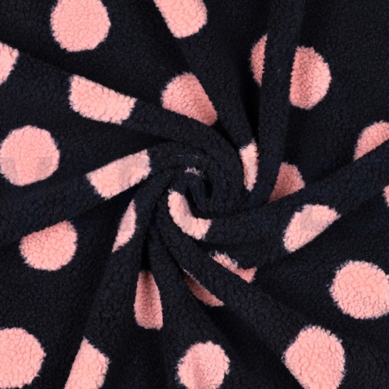 TEDDY JACQUARD POIS BLUE MARINE #7