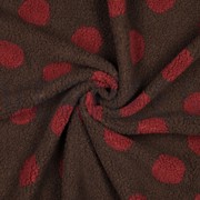 TEDDY JACQUARD POIS BRUN FONCÉ (thumbnail) #3