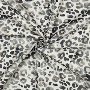 TABLECLOTH DIGITAL WATER REPELLENT ANIMAL SKIN OFF WHITE (thumbnail) #3