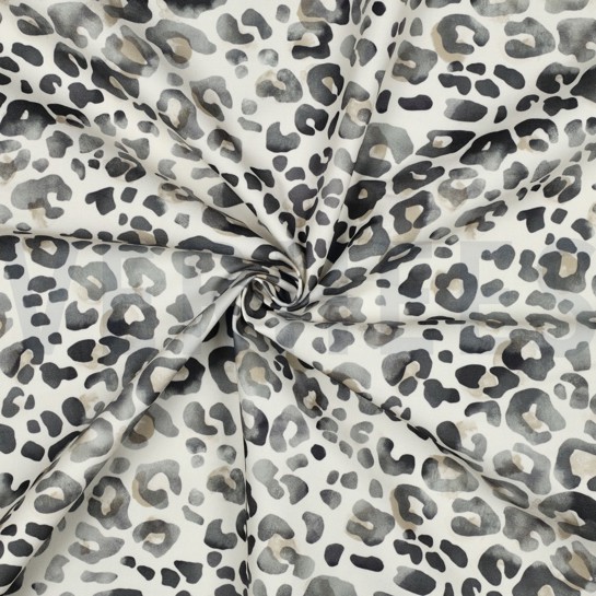 TABLECLOTH DIGITAL WATER REPELLENT ANIMAL SKIN OFF WHITE #7