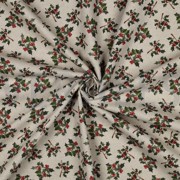 TOILE DÉCORATION LIN LOOK DIGITAL NOËL NATUREL (thumbnail) #3