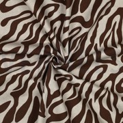 TOILE DÉCORATION LIN LOOK PEAU D’ANIMAL BRUN FONCÉ (thumbnail) #3