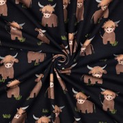 SWEAT DIGITAL COWS NAVY (thumbnail) #3