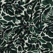 TOILE DÉCORATION DIGITAL FEUILLES VERT (thumbnail) #3