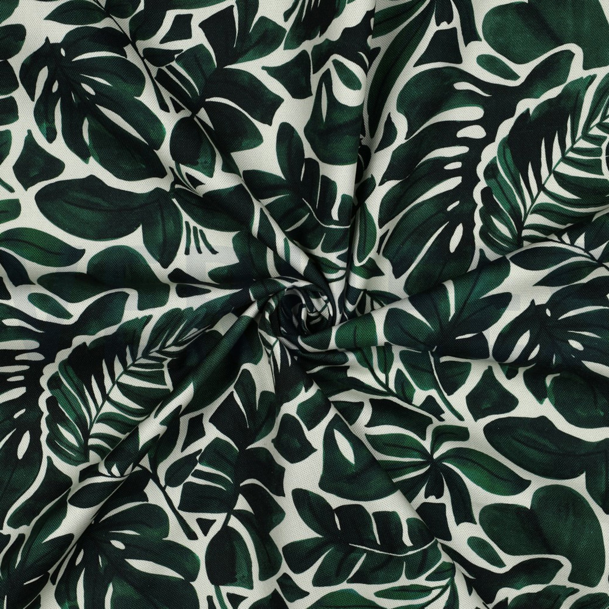 TOILE DÉCORATION DIGITAL FEUILLES VERT (high resolution) #3