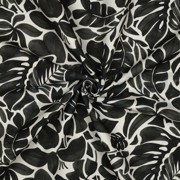 TOILE DÉCORATION DIGITAL FEUILLES GRIS (thumbnail) #3
