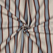 CANVAS LINEN LOOK STRIPES LIGHT BLUE (thumbnail) #3
