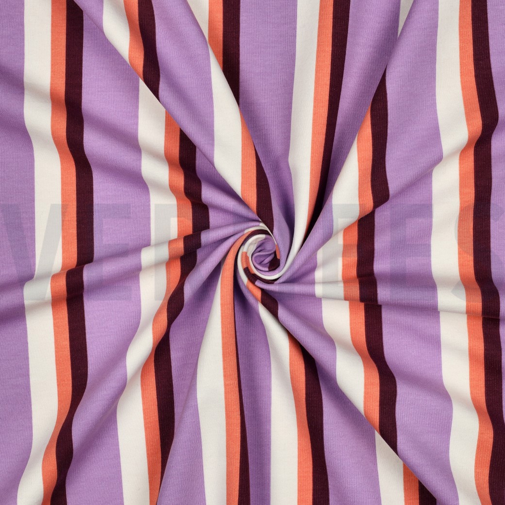SOFT SWEAT STREIFEN LILA #7