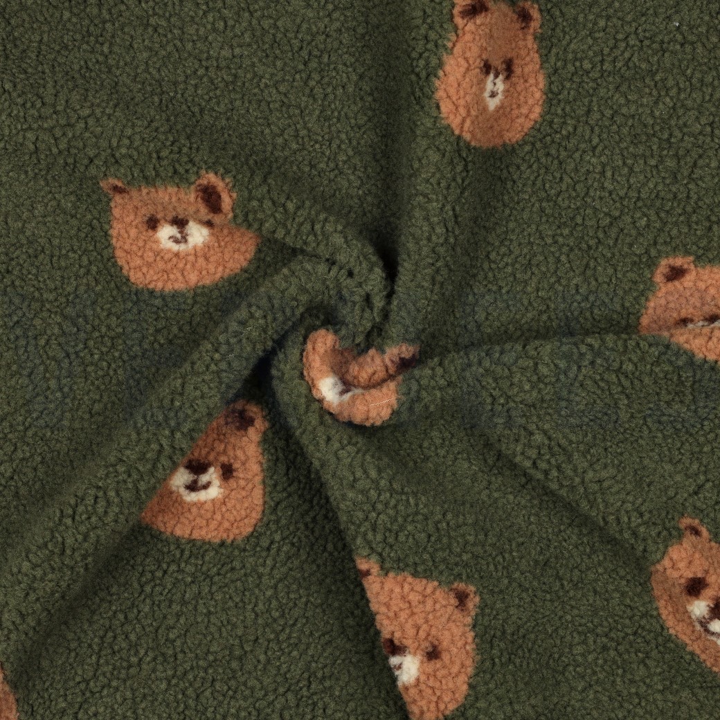 TEDDY JACQUARD BEREN GROEN #7