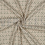 RIB JERSEY GOTS NATUREL BLOEMEN NATUREL (thumbnail) #3