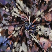 FRENCH TERRY DIGITAL FLEURS VIOLET (thumbnail) #3