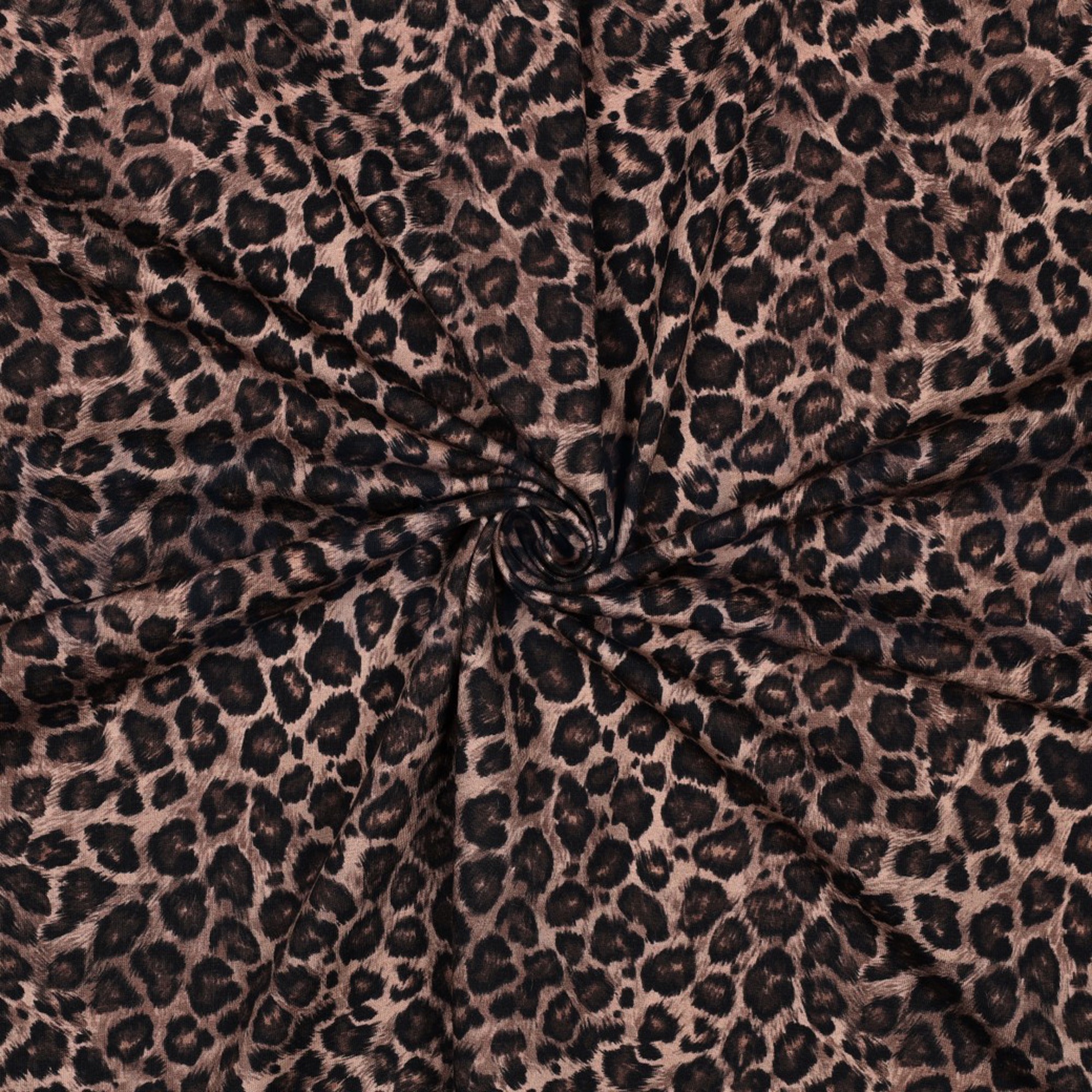 JERSEY DIGITAL ANIMAL SKIN BROWN (high resolution) #3
