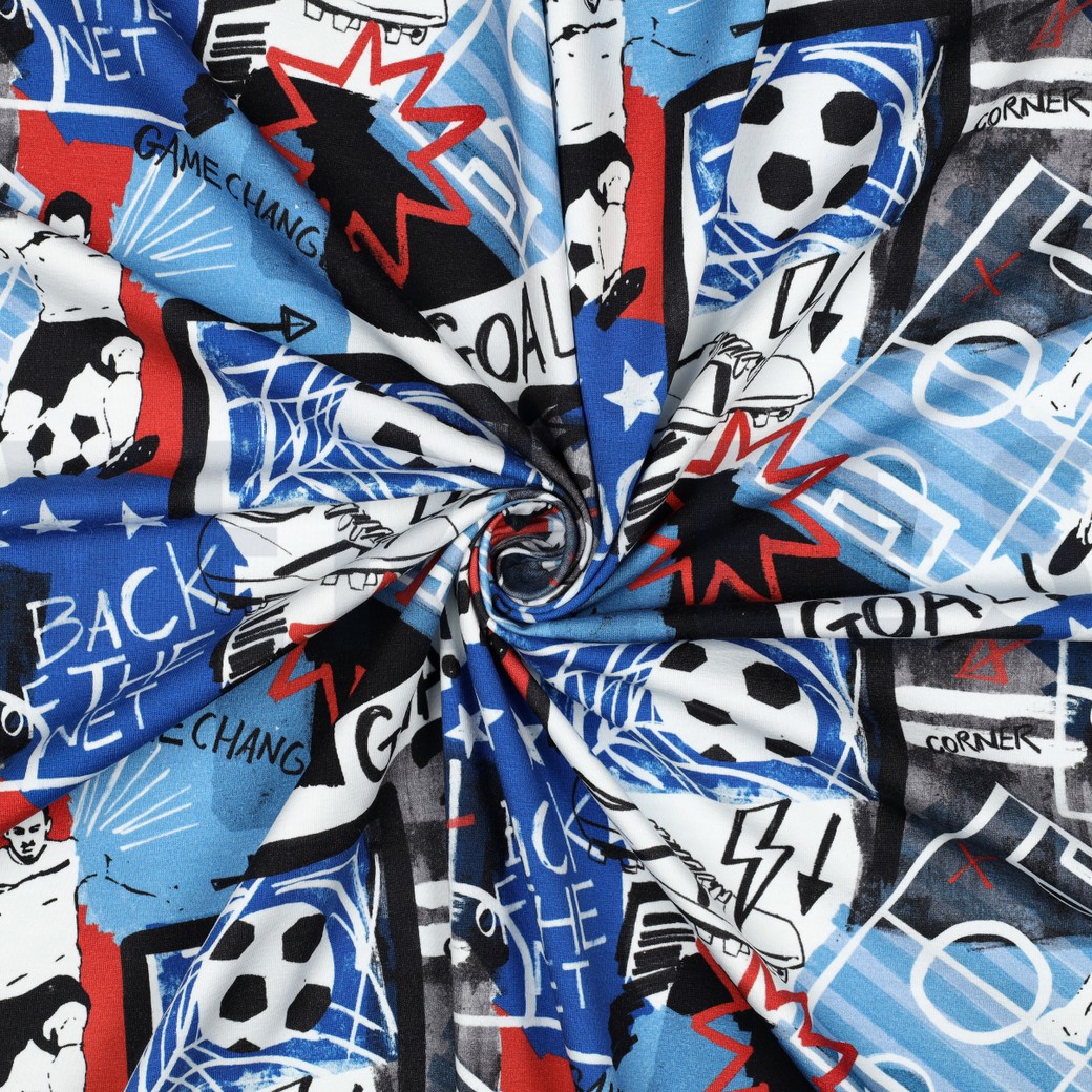 JERSEY DIGITAAL VOETBAL BLAUW #7