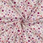 FIJNGEWEVEN KATOENEN POPLIN DIGITAAL BLOEMEN WIT (thumbnail) #3