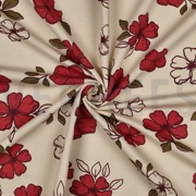 SWEAT NATURALS BLUMEN NATUR/ROT (thumbnail) #3