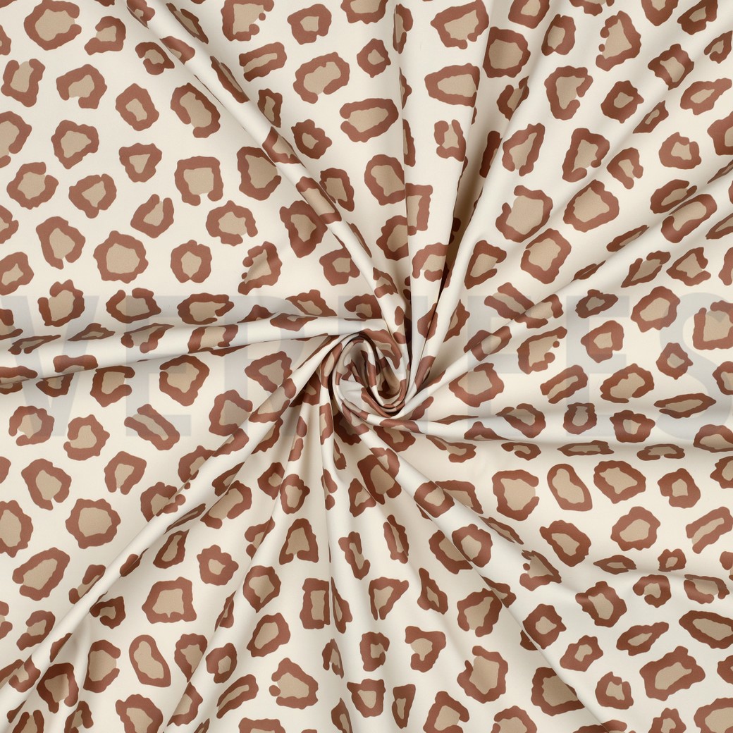 RAINCOAT DIGITAL ANIMAL SKIN OFF WHITE #7