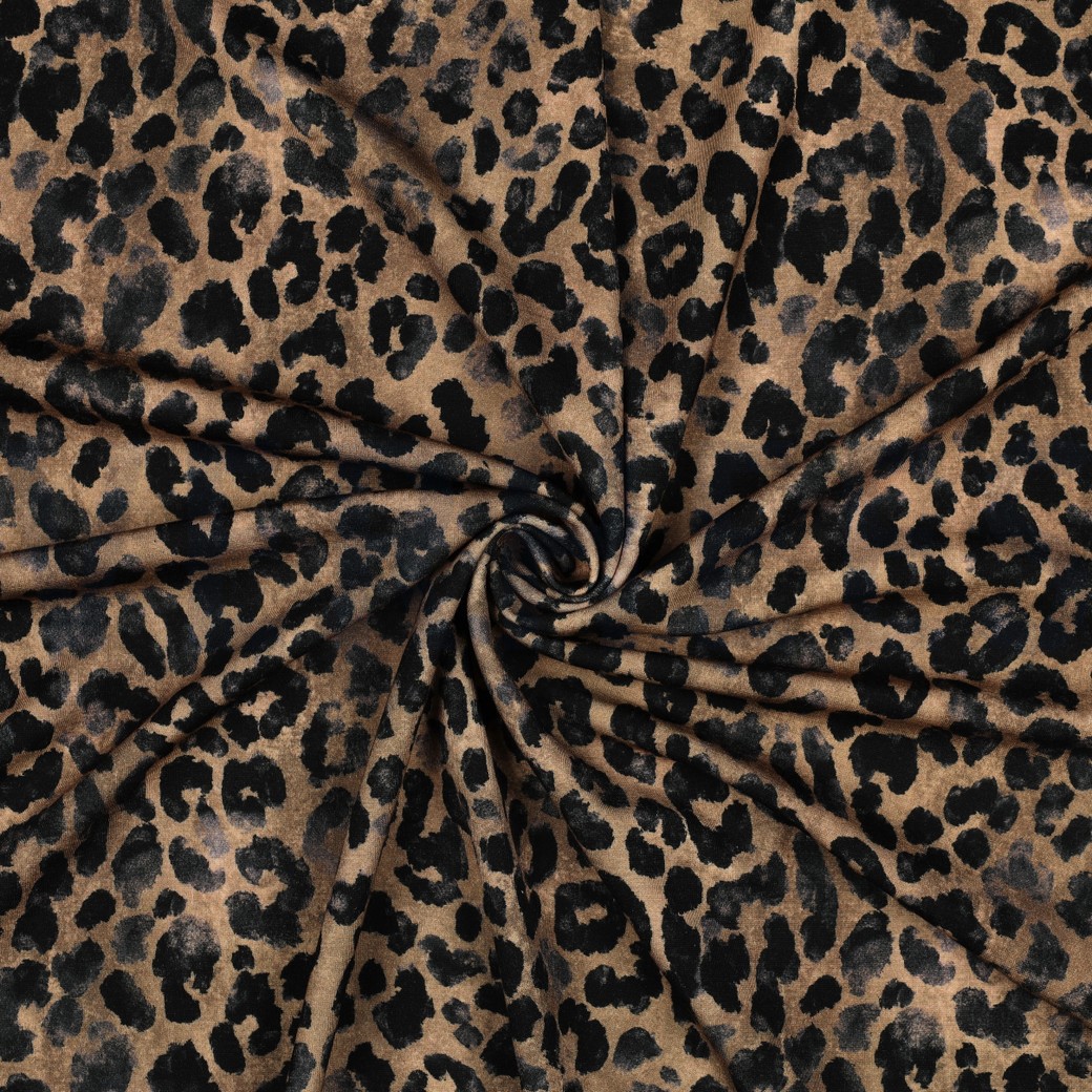 PUNTA DI ROMA DIGITAL ANIMAL SKIN DARK BROWN #7