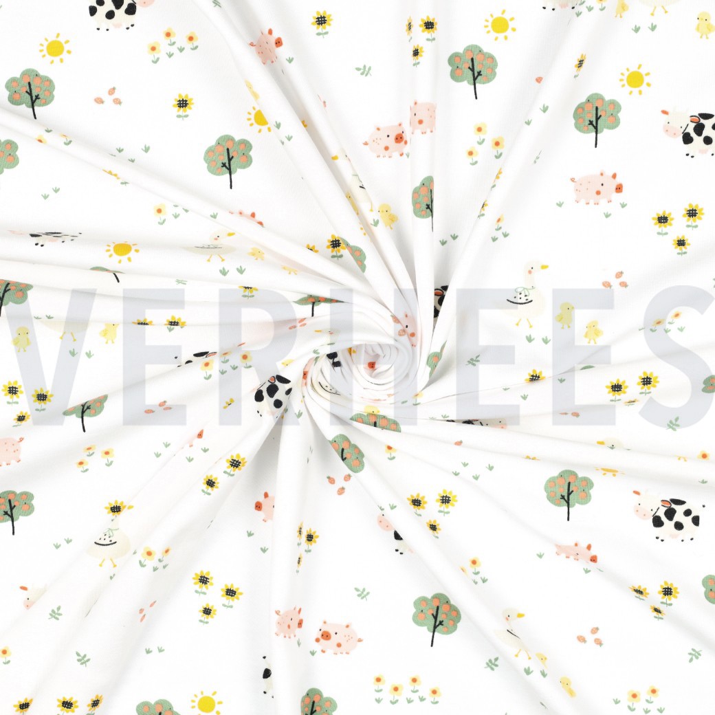 JERSEY GOTS BAUERNHOFTIERE WEISS #7