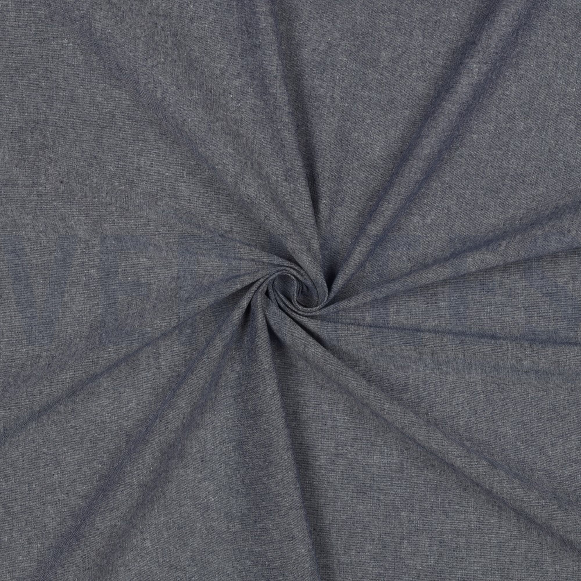 YARN DYED POPLIN NAVY (high resolution) #3