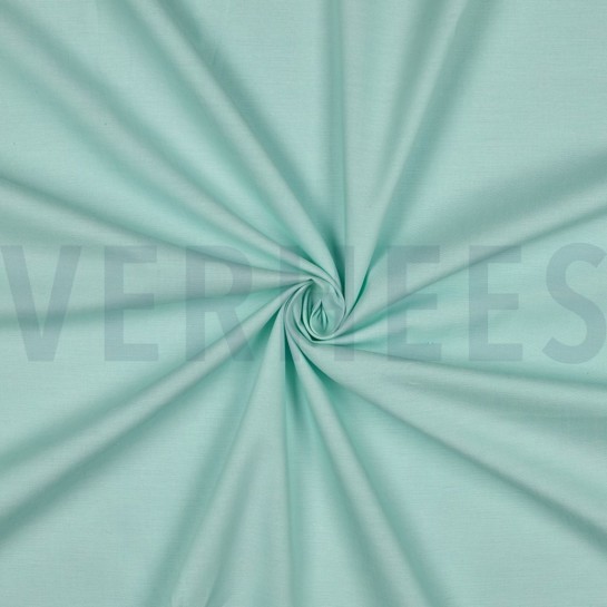 TEINT EN FIL POPELINE MENTHE #7