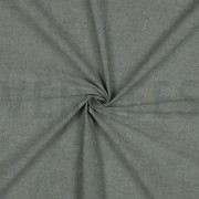 GARENGEVERFD POPLIN DONKERGROEN (thumbnail) #3