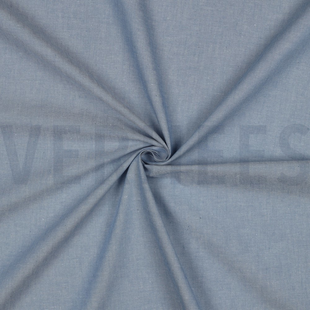 TEINT ET FIL POPELINE BLEU #7