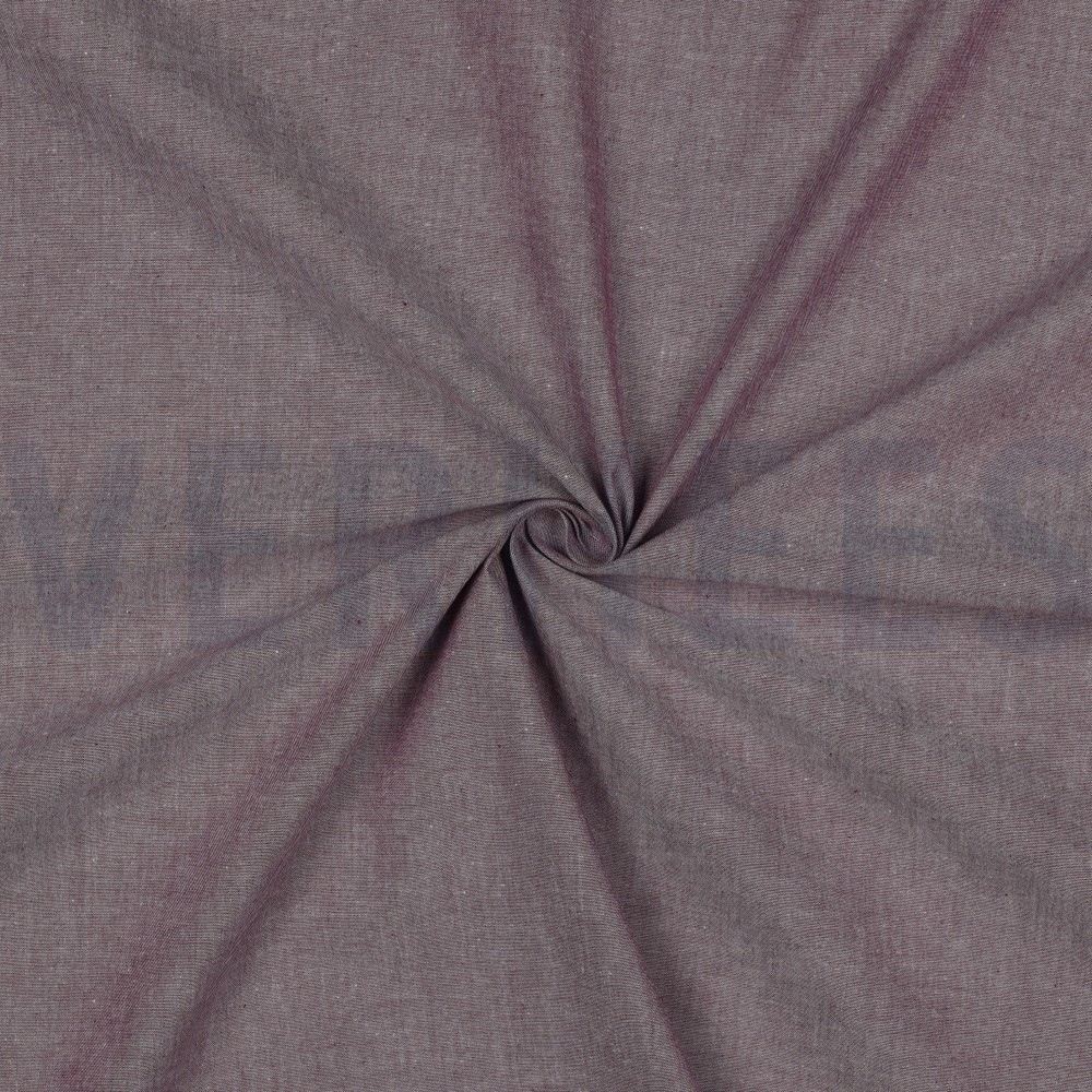TEINT ET FIL POPELINE AUBERGINE #7