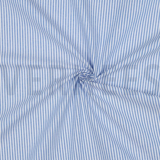 YARN DYED STRIPE 3MM SKY BLUE #7