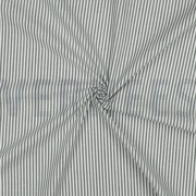 GARENGEVERFD POPLIN STREPEN 3MM DONKERGROEN (thumbnail) #3