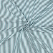 GARENGEVERFD POPLIN STREPEN 3MM PETROL (thumbnail) #3