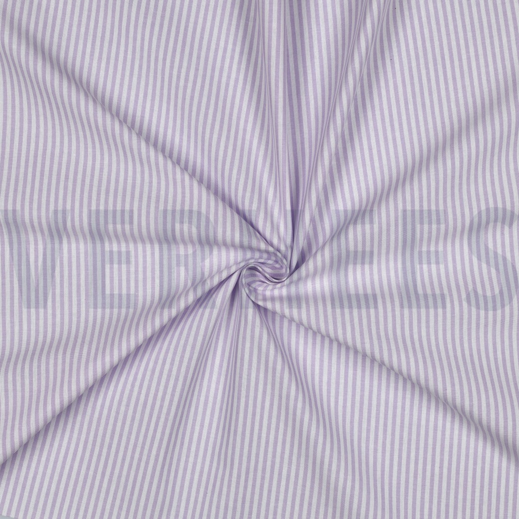 YARN DYED STRIPE 3MM LILAC #7