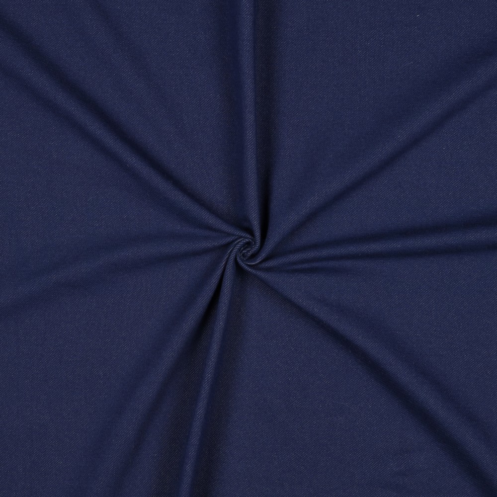 DENIM GEBREID DONKER KOBALTBLAUW #7