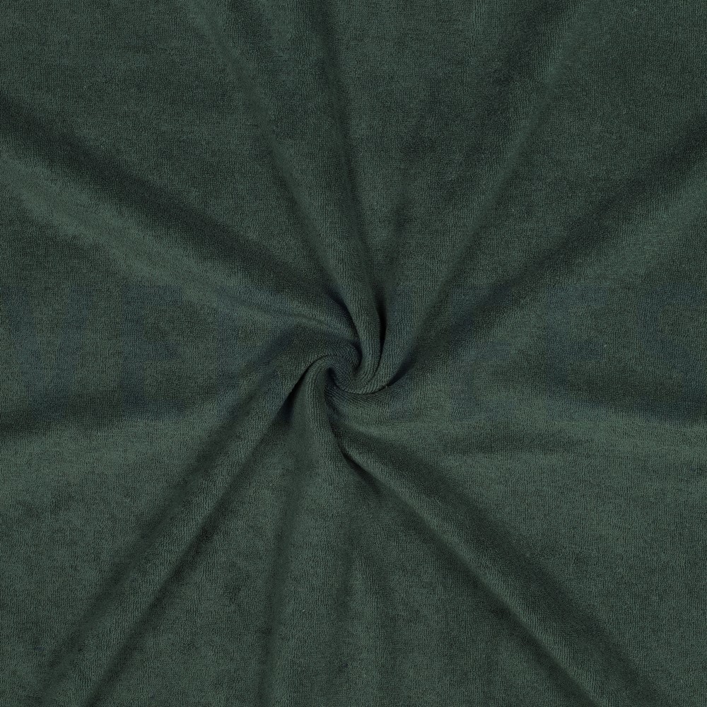 STRETCH TOWELLING DARK GREEN #7
