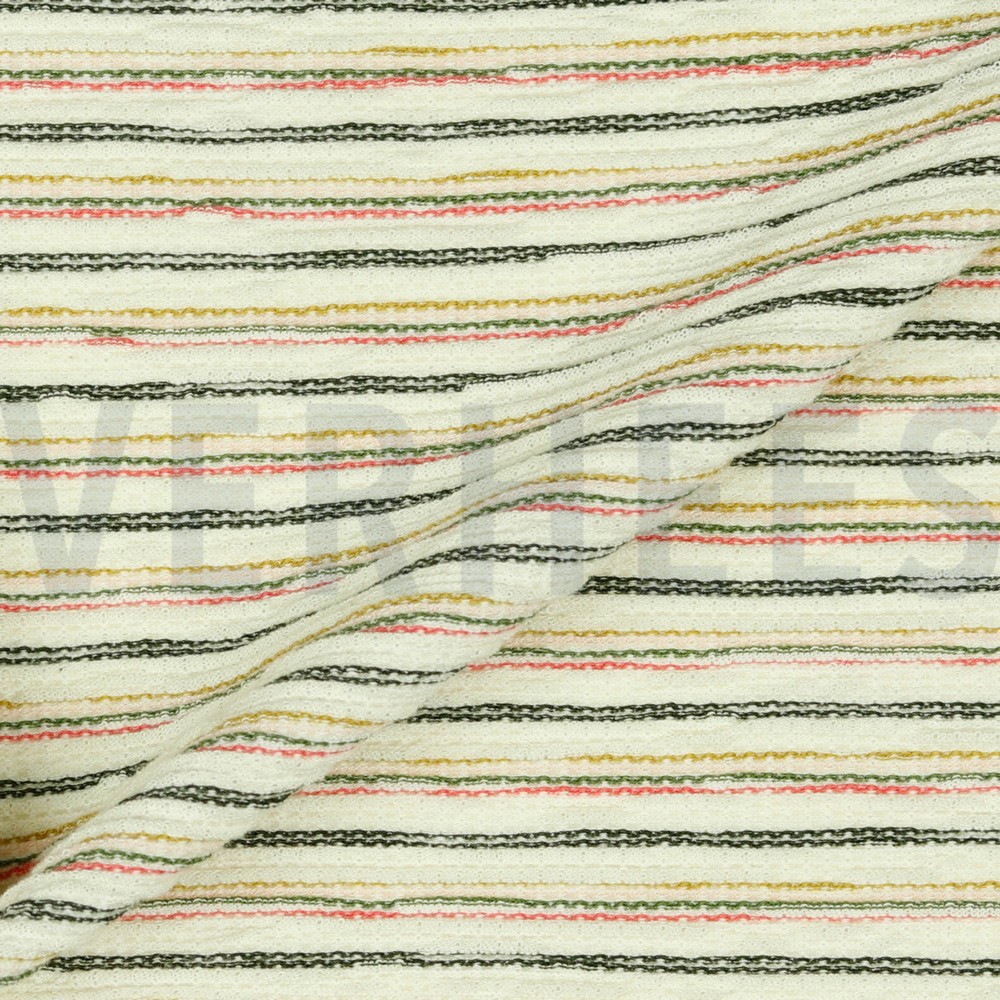 GARNFÄRBT GESTRICKTE STREIFEN MEHRFARBIG #7