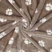 FLEECE DOG PAWS BEIGE (thumbnail) #3