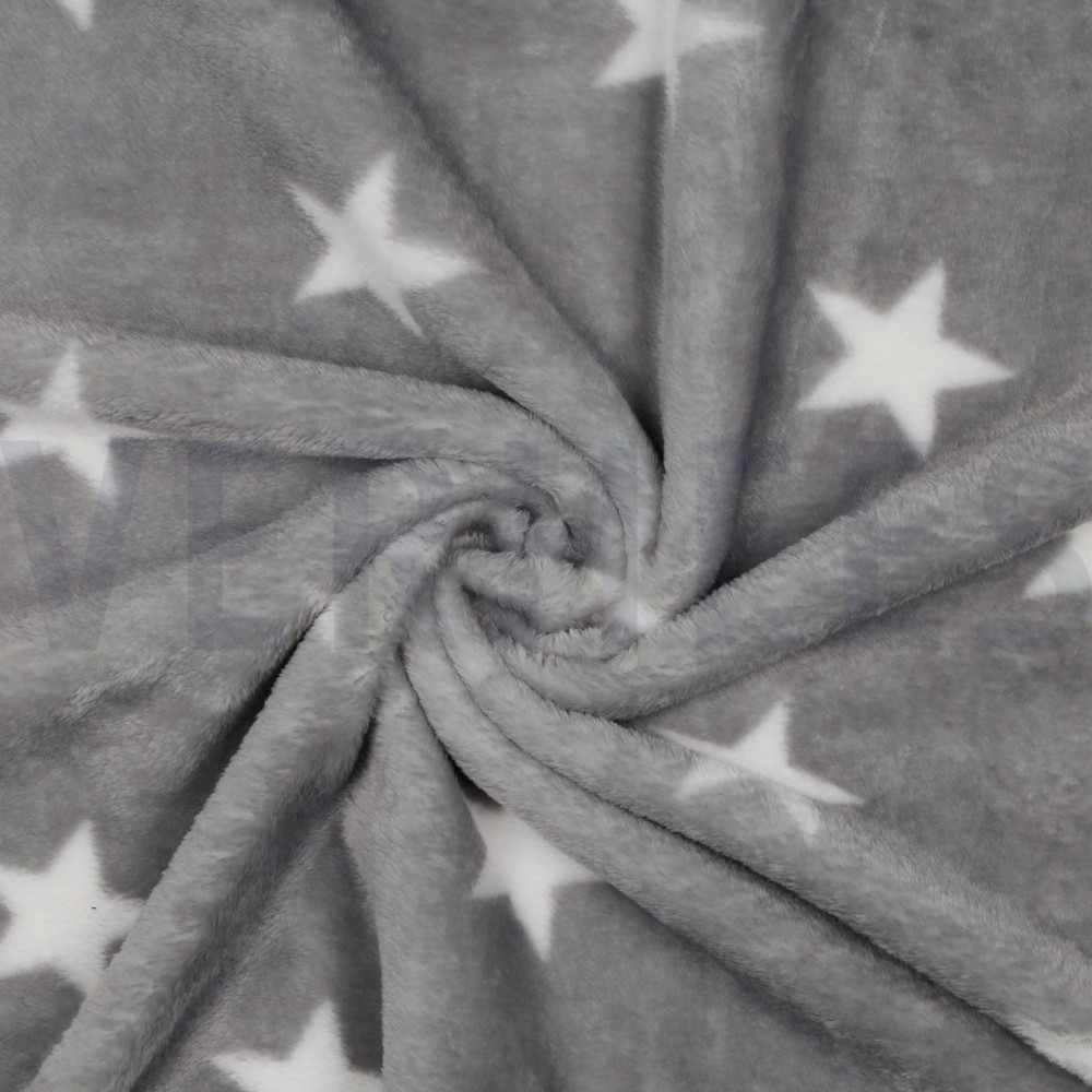 FLEECE STERREN GRIJS #7